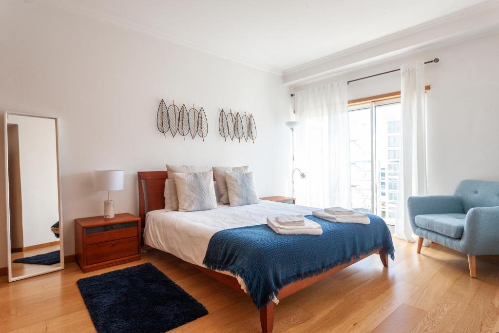 Parque das Nacoes Apartment | Central Orient Residence - Modern, spacious and sunny! By the river!
