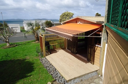 Snells Beach Cabin | A Fantastic Location "Just a short walk down the footpath opposite to the Beach"
