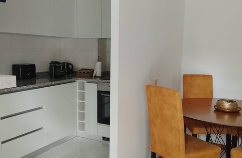 Caldas da Felgueira Apartment | Apartment 'Garça-Real 1' with Balcony