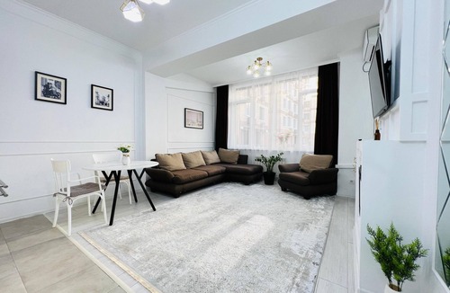 Bostandyk District Apartment | Chic apartment with WiFi and AC in the center of Almaty