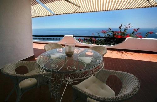 Santiago Villa | Deluxe Villa w/Panoramic Sea Views & Heated Pool (Nature, close to Beach/City)