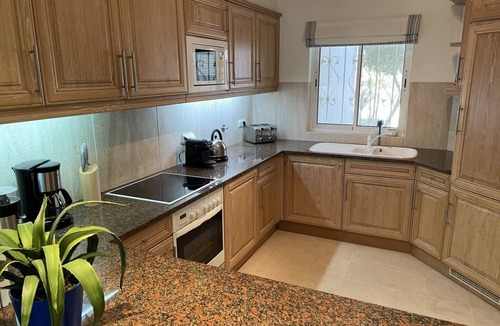Almancil Apartment | Encosta do Lago 2 Bed Apartment with Private Garden, Large Palm Fringed Pool