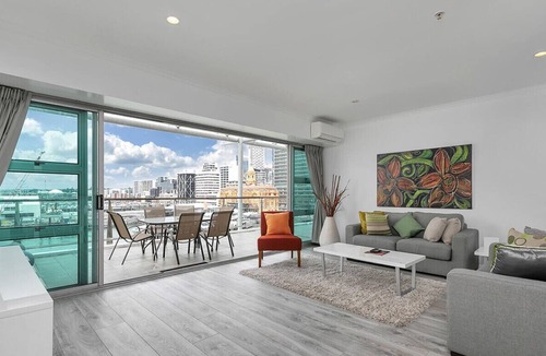 Auckland Central Business District Apartment | Harbour-Front 2-Bed · Iconic Shed 20 Princes Wharf