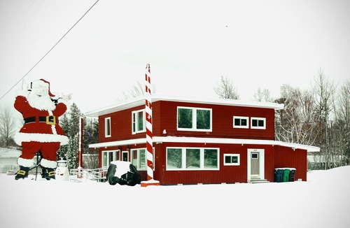 Christmas House | North Pole Christmas, Michigan Spectacular Lake Superior, Grand Island View!