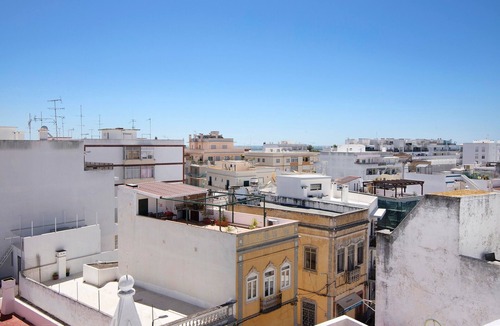 Olhao Apartment | Rooftop Apartment Blue Ocean with Private Open Terrace, Balcony & Wi-Fi