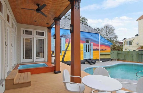 Uptown Historic District House | Uptown Historic Compound with Private Pool & Hot Tub