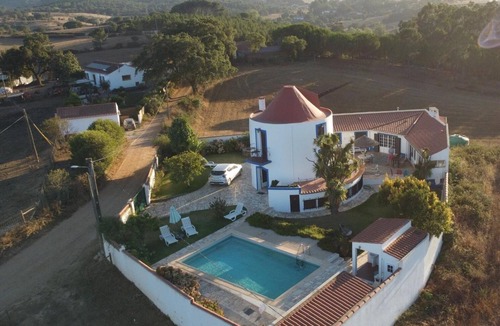 Cercal House | Windmill With Pool In Cercal do Alentejo