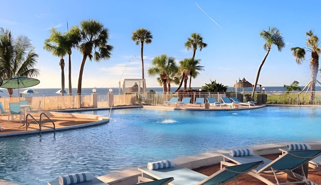 2 Units | Oceanview Sanctuary w/Exclusive Beach Cabana & Coastal Dining Scene in St. Petersburg