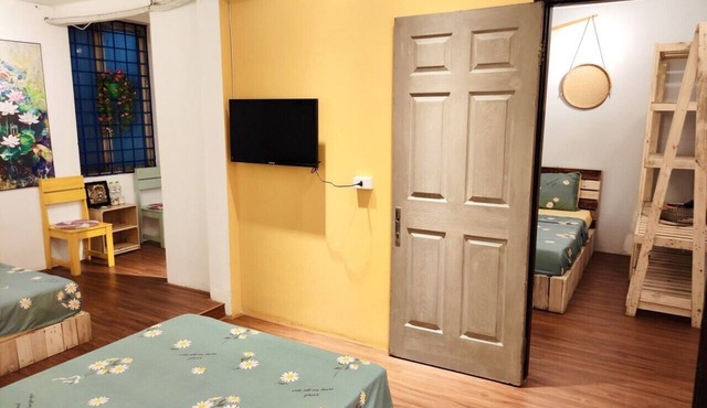 Apt*2BR 3 Beds in the center for 5 pax-Sunny homestay