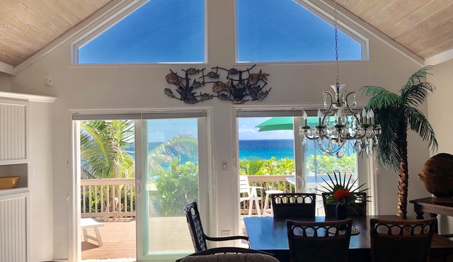Beachfront Home Right on Private Beach! in Miley