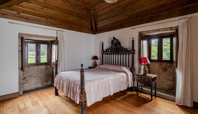 Casa do Caldas – Suite 1: Quarto com Piscina, Terraço e Wi-Fi Partilhados