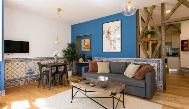 Colorful Portuguese-Style Apartment in Chiado
