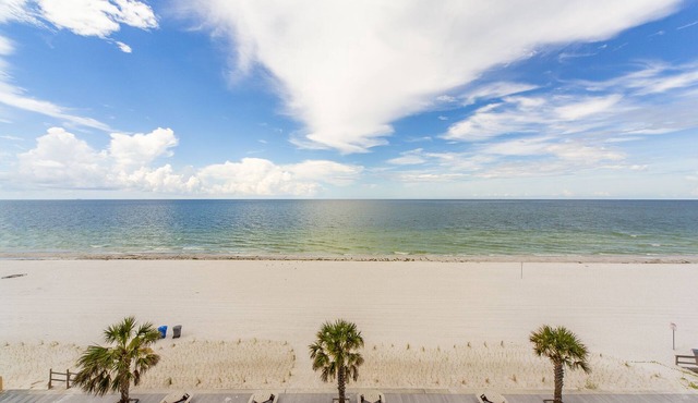 Everything's Just Beachy - 2 bedrooms & 2 baths beachfront condo with NEW pool in Treasure Island