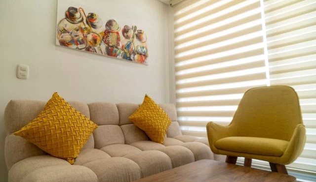 Golden Breeze Apartment Beach Seaview Pool in Cartagena