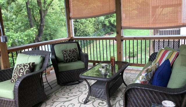 Luxury oasis with chef's dream kitchen and many outdoor spaces in Asheville