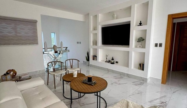 Luxury villa for rent just 3 minutes from the most beautiful beach in the East. in Bayahíbe