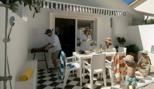 Ocean House 30m from Mindelo Beach – Comfort & Style for 6 Guests