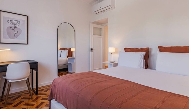 Stunning 3BDR Flat w/Balcony & AC by LovelyStay