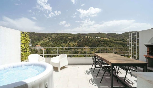 Sunny Flat w/Jacuzzi & Balconies by Host Wise