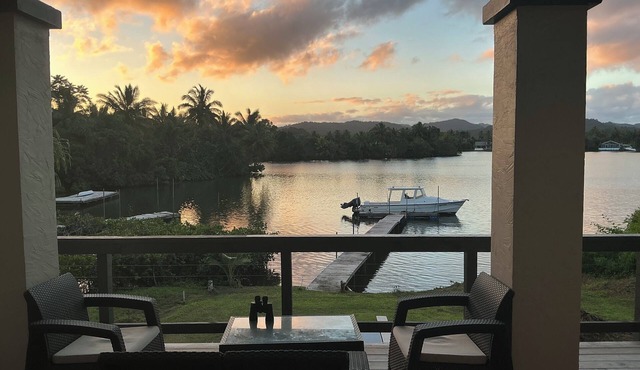 The Harbour House. 3-bedroom waterfront villa in enchanting Pacific Harbour