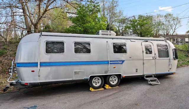 "The Sovereign" Airstream in AVL's River Arts District in Asheville