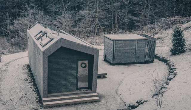 TinyHouse with Sauna at the edge of the forest in Niederdreisbach