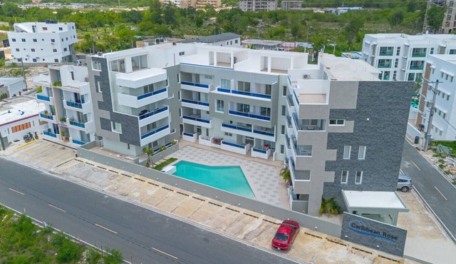 Tropical Studio Caribbean Rose Bayahibe · Pool · Beach · AC in San Rafael del Yuma