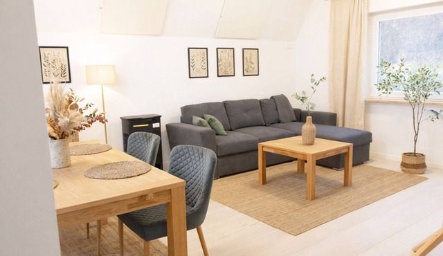 Vacation home Seeblick Westerwald +high-quality furnishings+free beach access in Mengerskirchen