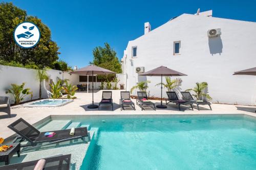 Villa Paradisius - Moradia moderna com piscina aquecível e BBQ - Albufeira