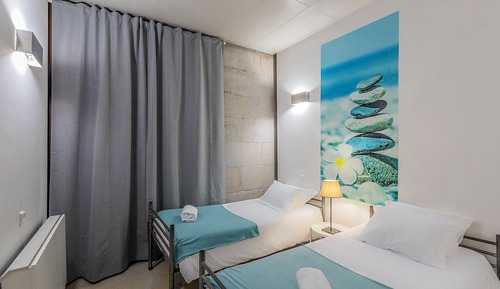 Basic Twin Room, Private Bathroom