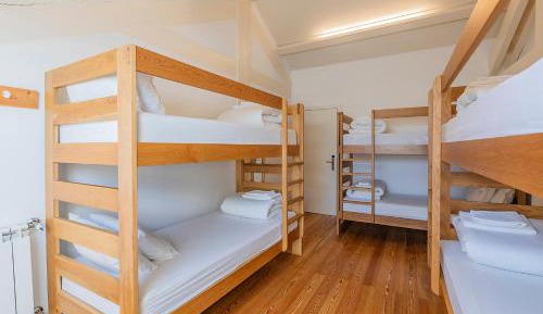 Bed in 6-Bed Male Dormitory Room