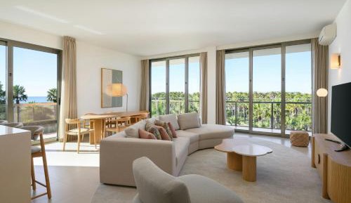 Three-Bedroom Suite with Balcony and Resort View