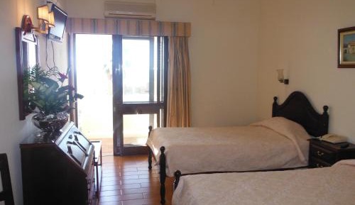 Twin Room with Balcony and Side View